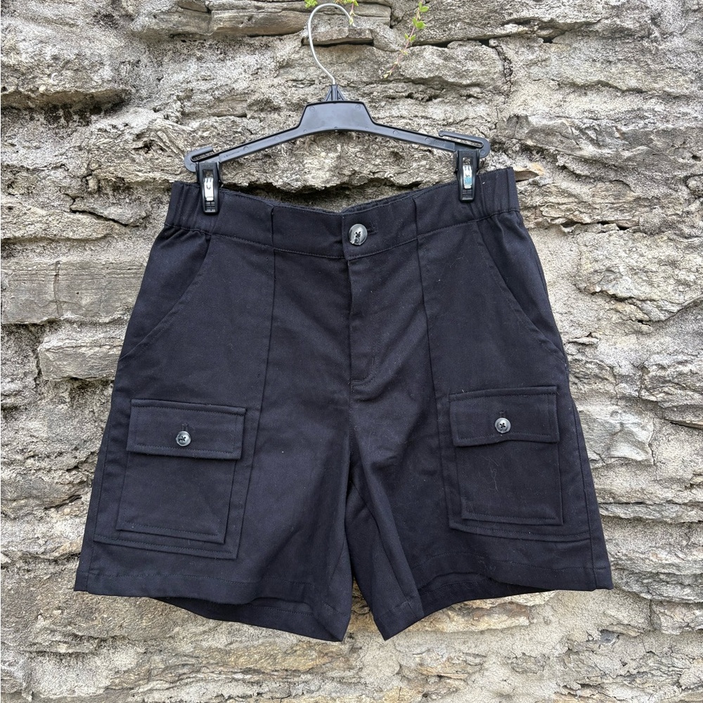 Women’s Black Cargo Shorts